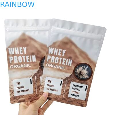 কাস্টম অর্ডার গ্রহণযোগ্য স্ন্যাক ব্যাগ প্যাকেজিং 120 টিপস এবং জিপার বন্ধের সাথে