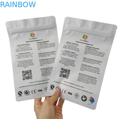 কাস্টম অর্ডার গ্রহণযোগ্য স্ন্যাক ব্যাগ প্যাকেজিং 120 টিপস এবং জিপার বন্ধের সাথে