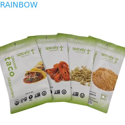 প্লাস্টিকের স্ন্যাক ব্যাগ প্যাকেজিং সুবিধাজনক প্রদর্শন এবং disposable জন্য অশ্রু খাঁজ সঙ্গে