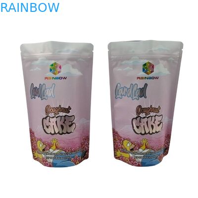 চকলেট প্যাকিং ব্যাগের জন্য কাস্টম প্রিন্টেড ফ্ল্যাট-বট স্ন্যাকস পাউচ এবং অশ্রু-প্রতিরোধী