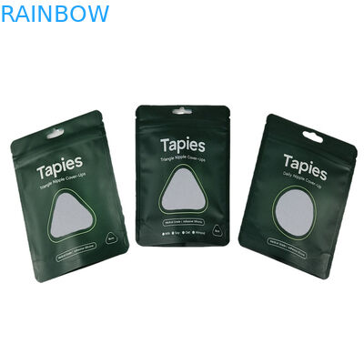 কারখানার সরবরাহ পুনরায় ব্যবহারযোগ্য সিলড মাইলার নিপল প্যাচ প্যাকেজিং ব্যাগ কাস্টম প্রিন্ট লোগো সহ গন্ধ প্রতিরোধী ব্যাগ