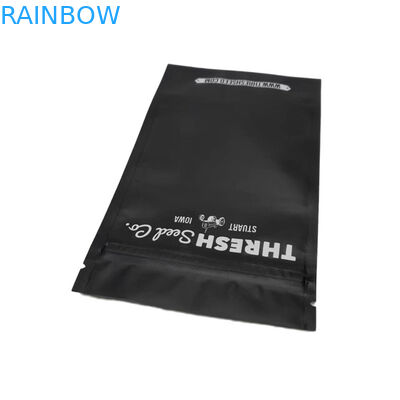 ম্যাট ব্ল্যাক থ্রি সাইড সিল ক্যাবল ইউএসবি প্লাস্টিক প্যাকেজিং ব্যাগ সঙ্গে জিপার