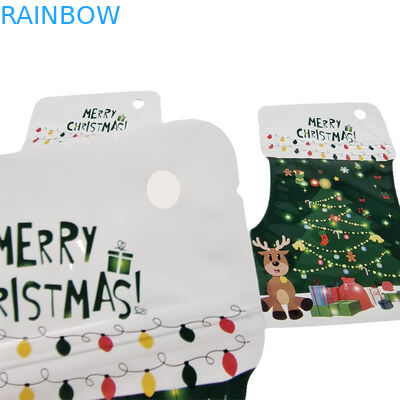 পাইকারি কাস্টম প্রিন্টিং মাইলার ব্যাগ সিপার ডাই কাট আকৃতির সাথে মাইলার ব্যাগ 3.5g গন্ধ প্রতিরোধী গামি মিষ্টি প্যাকেজিং