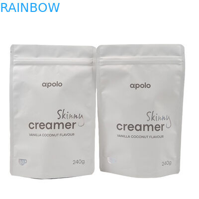 কাস্টমাইজড প্লাস্টিকের আর্দ্রতা-প্রমাণ স্ট্যান্ড আপ মাইলার ব্যাগ চা কফি প্যাকেজিং প্যাকেজ হোলোগ্রাফিক প্রভাব সহ