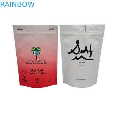 উচ্চ মানের কাস্টম খাদ্য প্যাকেজিং ব্যাগ ডিজাইন মুদ্রিত ম্যাট অ্যালুমিনিয়াম ফয়েল স্ট্যান্ড আপ জিপলক পকেট