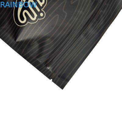 কোকো কফি পাউডার কাস্টম ডিজিটাল মুদ্রিত স্ট্যান্ড আপ ব্যাগ জিপলক প্লাস্টিকের ব্যাগ সহ অ্যালুমিনিয়াম ফয়েল