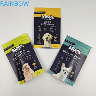 খাদ্যের জন্য আর্দ্রতা প্রতিরোধী জিপার সহ স্ট্যান্ড আপ ক্রাফ্ট পেপার ব্যাগ ময়দা বাদাম চাল চা মশলা স্টোরেজ প্যাকেজিং Doypacks