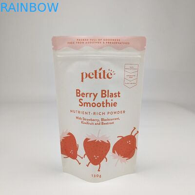 জিপার ক্রাফ্ট ক্রাফ্ট পেপার কাস্টম মুদ্রিত পুনরায় ব্যবহারযোগ্য জিপ লক Doypack খাদ্য প্যাকেজিং ব্যাগ সঙ্গে স্ট্যান্ড আপ পকেট