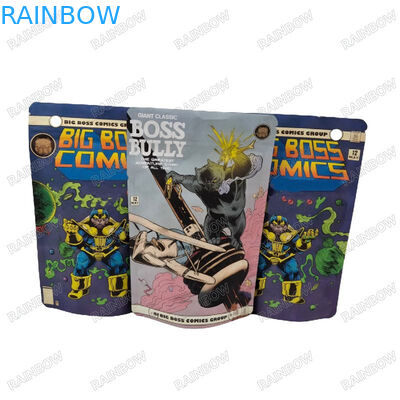 কাস্টম পুনরায় বন্ধযোগ্য তাপ সীল স্ট্যান্ড আপ কাগজ ব্যাগ স্ন্যাক কুকিজ খাদ্য প্যাকেজিং জিপার ব্যাগ