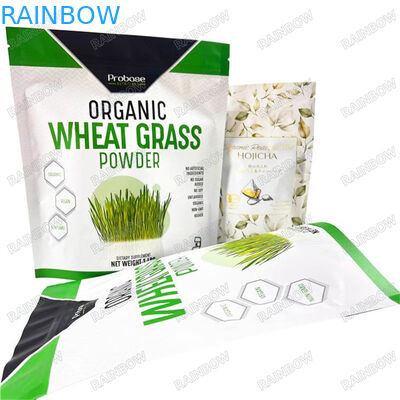 100% খাদ্য গ্রেড কাস্টম লোগো মুদ্রিত প্লাস্টিকের ম্যাট প্যাকেজিং ব্যাগ কুকিজ কেক প্যাকেজিং ব্যাগ