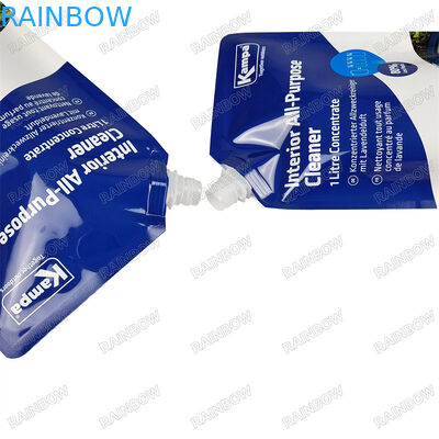 পানীয় জলের প্লাস্টিকের তরল ব্যাগ প্যাকেজিং পুনরায় ব্যবহারযোগ্য প্লাস্টিকের খাদ্য স্পুট ব্যাগ