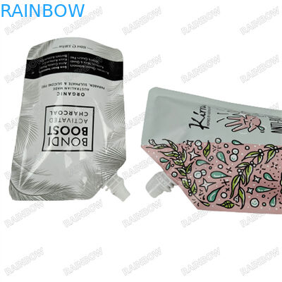 স্ট্যান্ড আপ স্পাউট ব্যাগ প্যাকেজিং এফডিএ অনুমোদিত 500 মিলি জৈবিক ভাজা মধু পানীয়