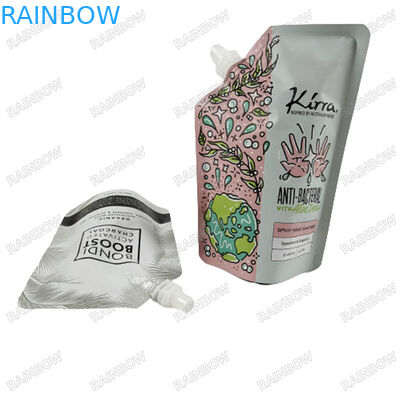 স্ট্যান্ড আপ স্পাউট ব্যাগ প্যাকেজিং এফডিএ অনুমোদিত 500 মিলি জৈবিক ভাজা মধু পানীয়