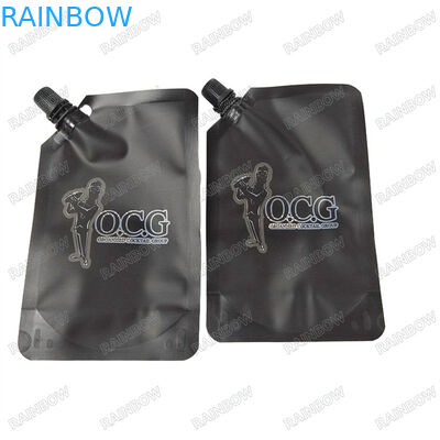 খাদ্য, পানীয়, রস সঙ্গে জিপার & সাইড স্পাউট ব্যাগ খাদ্য গ্রেড স্ট্যান্ড আপ স্পাউট ব্যাগ শিশুর জন্য