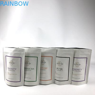 আলোচনাযোগ্য শিপিং পদ্ধতি এবং ডিগ্যাসিং ভালভ ক্রাফ্ট পেপার ব্যাগ চা ব্যাগ প্যাকেজিং