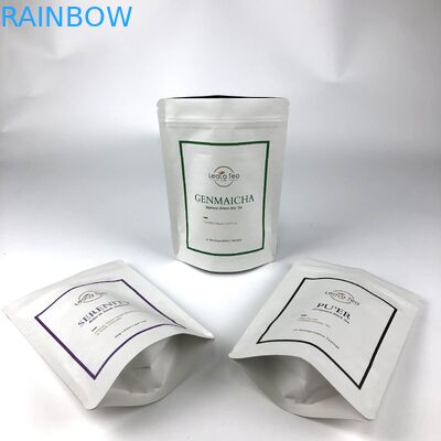 আলোচনাযোগ্য শিপিং পদ্ধতি এবং ডিগ্যাসিং ভালভ ক্রাফ্ট পেপার ব্যাগ চা ব্যাগ প্যাকেজিং