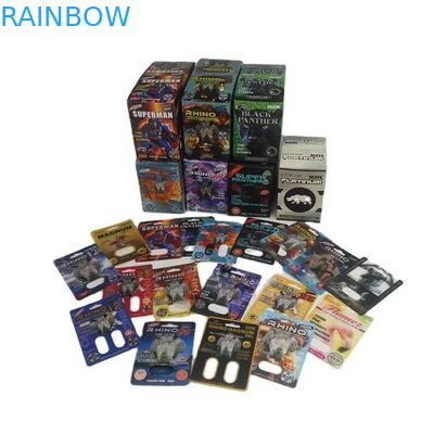 প্রিমিয়াম-৯০০ কে 3 ডি কার্ড ফর সেক্স রাইনো পুরুষ বর্ধন পিল