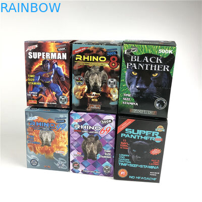 প্রিমিয়াম-৯০০ কে 3 ডি কার্ড ফর সেক্স রাইনো পুরুষ বর্ধন পিল