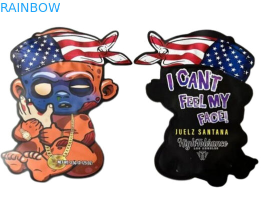 গন্ধ প্রতিরোধী ভেষজ ধূপ প্যাকেজিং ব্যাগ k মাইলার 120-180 মাইক বেধ