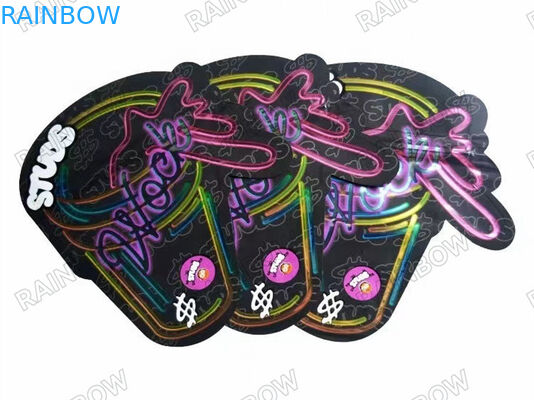 গন্ধ প্রতিরোধী হার্বাল ধূপ প্যাকেজিং জিপ লক মাইলার সিবিডি তেল আগাছা হ্যাম্প ব্যাগ গ্রাভুর প্রিন্টিং