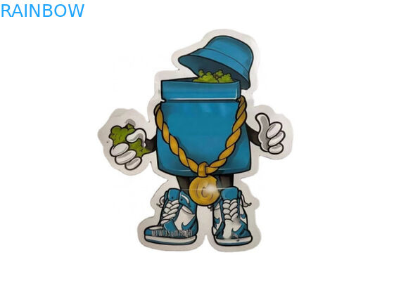 গন্ধ প্রতিরোধী হার্বাল ধূপ প্যাকেজিং জিপ লক মাইলার সিবিডি তেল আগাছা হ্যাম্প ব্যাগ গ্রাভুর প্রিন্টিং