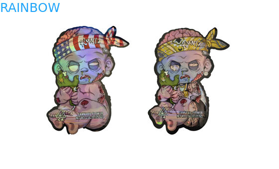 গন্ধ প্রতিরোধী হার্বাল ধূপ প্যাকেজিং জিপ লক মাইলার সিবিডি তেল আগাছা হ্যাম্প ব্যাগ গ্রাভুর প্রিন্টিং