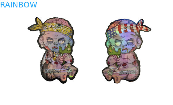 গন্ধ প্রতিরোধী হার্বাল ধূপ প্যাকেজিং জিপ লক মাইলার সিবিডি তেল আগাছা হ্যাম্প ব্যাগ গ্রাভুর প্রিন্টিং