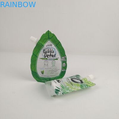 10 টিরও বেশি রঙের কাস্টমাইজড নমনীয় স্পাউটেড ব্যাগগুলি অশ্রু খাঁজ বিকল্পগুলির সাথে