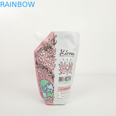 স্ট্যান্ড আপ বডি স্ক্রাব ব্যাগের জন্য সিলভার ফয়েল স্যাচেট সহ শিল্প খাদ্য প্যাকেজিং