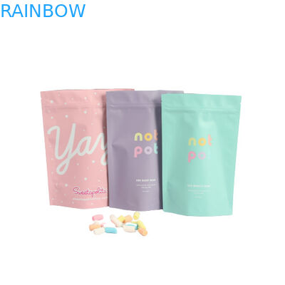 শুকনো ফল স্ন্যাক ব্যাগ প্যাকেজিং জিপার কাস্টম মুদ্রিত অ্যালুমিনিয়াম ফয়েল জলরোধী