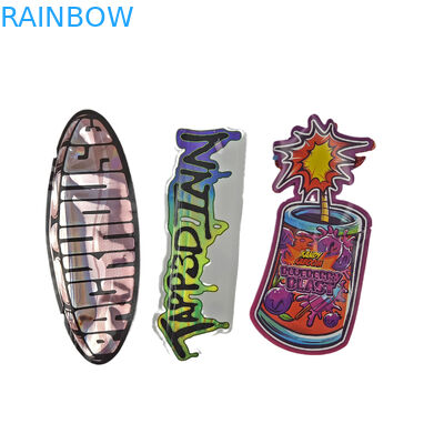 কাস্টম লোগো মুদ্রিত ডাই কাট জিপলক ব্যাগ ছোট স্ট্যান্ড আপ প্যাকেজ 3.5g ফুড গ্রেড প্যাকেজিং জিপার মাইলার বা সহ গন্ধ প্রতিরোধী