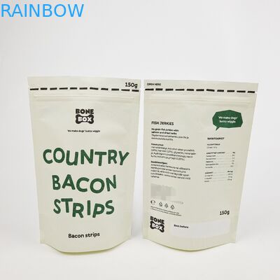 সাদা হ্যান্ডেল উপাদান এবং স্ট্যান্ড ব্যক্তিগতকৃত উপহার ব্যাগ অন্তর্ভুক্ত