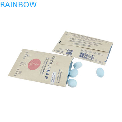 হোয়াইট হ্যান্ডেল উপাদান আপনার গ্রাহকের প্রয়োজনীয়তা জন্য কাস্টমাইজড কাগজ ব্যাগ