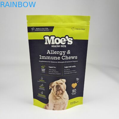 কাস্টম মুদ্রিত খাদ্য প্যাকেজিং ব্যাগ গন্ধ প্রতিরোধী জিপলক ক্রাফ্ট কাগজ জিপকার এবং উইন্ডো সঙ্গে স্ট্যান্ড আপ পকেট