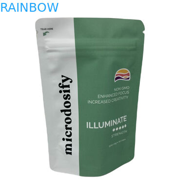 সিওয়াইএমকে রঙিন হার্বাল ইনসেন্স প্যাকেজিং অ্যালুমিনিয়াম ফয়েল স্ট্যান্ড আপ প্লাস্টিকের মাইলার জিপার ব্যাগ