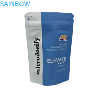 সিওয়াইএমকে রঙিন হার্বাল ইনসেন্স প্যাকেজিং অ্যালুমিনিয়াম ফয়েল স্ট্যান্ড আপ প্লাস্টিকের মাইলার জিপার ব্যাগ