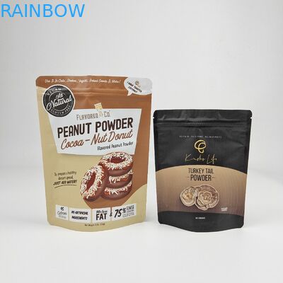 ম্যাট গ্রিন প্যাকেজ স্ট্যান্ড আপ প্যাকেজ/অ্যালুমিনিয়াম ফয়েল প্যাকেজিং জিপ লক ব্যাগ/ডয়প্যাক মাইলার স্টোরেজ ফুড ব্যাগ