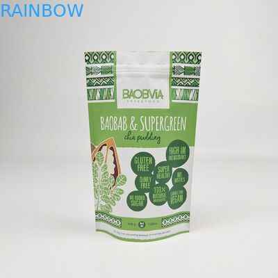 কাস্টম ফুড প্যাকেজিং জিপলক সিল পকেট ম্যাট স্ট্যান্ড আপ পকেট জিপার ব্যাগ কফি জন্য Whey দুধ পাউডার কুকি চিনি