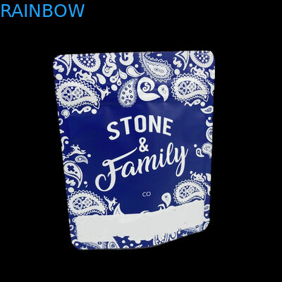 3.5 গ্রাম প্লাস্টিকের ব্যাগ প্যাকেজিং কাস্টম লেবেল মুদ্রিত CBD কুকিজ পুনরায় বন্ধযোগ্য