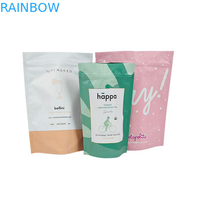 স্ট্যান্ড আপ জিপার ব্যাগ কসমেটিক্স নমুনা প্যাকেট জন্য নিখুঁত আকার