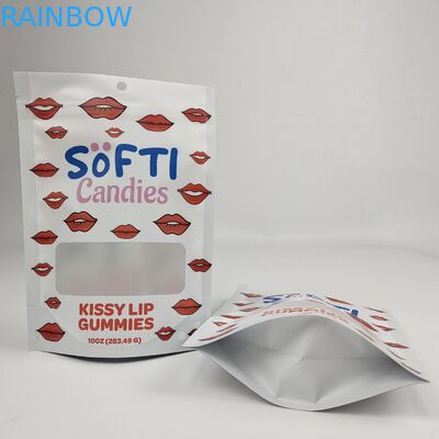 বেস্ট সেলিং ফুড গ্রেড গন্ধ প্রুফ আর্দ্রতা প্রুফ স্তরিত অ্যালুমিনিয়াম ফয়েল জিপ লক ব্যাগ স্ট্যান্ড আপ পকেট