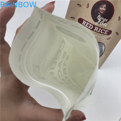 গুণমান নিশ্চিতকরণ স্ট্যান্ড আপ অ্যালুমিনিয়াম ফয়েল ব্যাগ সঙ্গে জিপার খাদ্য স্ন্যাক প্যাকেজিং ব্যাগ