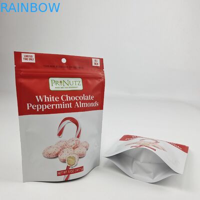 ফ্রিজড প্লাস্টিকের জিপার ব্যাগ গন্ধ প্রুফ আর্দ্রতা প্রুফ কম MOQ মুদ্রণ ডিজিটাল মুদ্রিত স্ট্যান্ড আপ পকেট