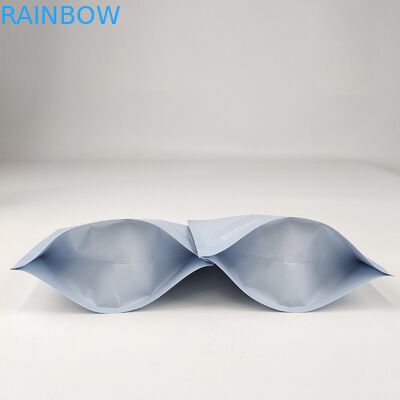 পরিবেশ বান্ধব স্ট্যান্ড আপ প্যাকেট ফুড গ্রেড জিপ লক তাপ সীল মুদ্রিত বায়োডেগ্রেডেবল কাস্টম ফুড ক্রাফ্ট পেপার ব্যাগ