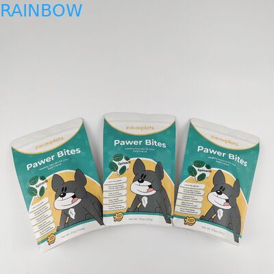 ম্যাট ফিনিস হিট সিল ফুড গ্রেড কাস্টমাইজড লোগো ডিজিটাল প্রিন্টিং অ্যালুমিনিয়াম ফয়েল স্ট্যান্ড আপ প্যাকেজিং ব্যাগ