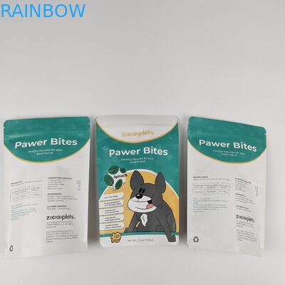 ম্যাট ফিনিস হিট সিল ফুড গ্রেড কাস্টমাইজড লোগো ডিজিটাল প্রিন্টিং অ্যালুমিনিয়াম ফয়েল স্ট্যান্ড আপ প্যাকেজিং ব্যাগ