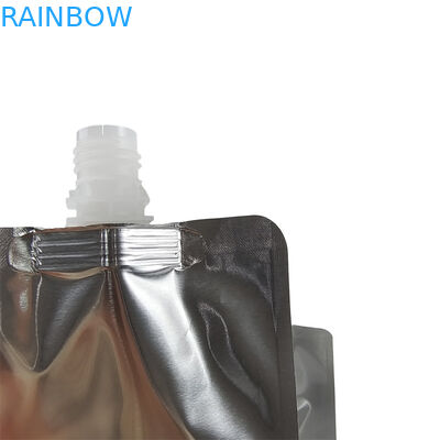 কাস্টমাইজড মুদ্রিত প্লাস্টিকের স্ট্যান্ড আপ স্পাউট পকেট রস জন্য ডিজিটাল প্রিন্ট অ্যালুমিনিয়াম ফয়েল লোগো সঙ্গে গন্ধ প্রুফ ব্যাগ