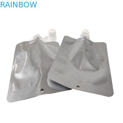 কাস্টমাইজড মুদ্রিত প্লাস্টিকের স্ট্যান্ড আপ স্পাউট পকেট রস জন্য ডিজিটাল প্রিন্ট অ্যালুমিনিয়াম ফয়েল লোগো সঙ্গে গন্ধ প্রুফ ব্যাগ