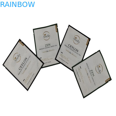 কাস্টম কম্পোস্টেবল ছোট আকারের থলি চা কফি পাউডার জৈববিন্যাসযোগ্য ক্রেফট পেপার পকেট জন্য গামি