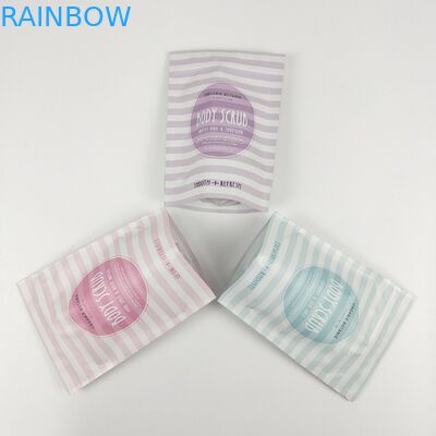 কাস্টম ডিজিটাল প্রিন্টিং ক্রাফট পেপার ব্যাগ স্ট্যান্ড আপ জিপলক অ্যালুমিনিয়াম ফয়েল ব্যাগ কফি শরীর স্ক্রাব প্যাকেজিং জন্য